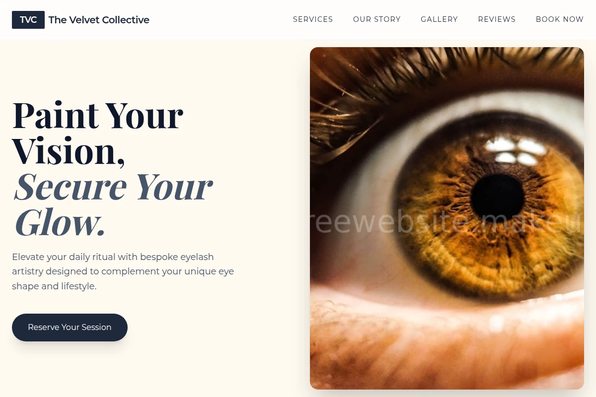 Dewy Eyelashes